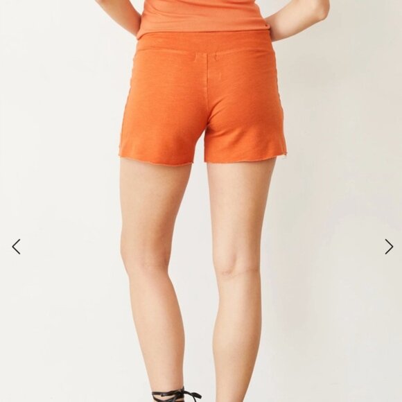 MONROW Women's Light Weight Vintage Style Cotton Shorts Size M - Picture 8 of 8